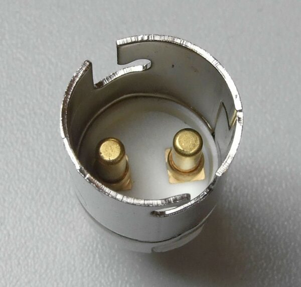 DZEK / DRŽAČ SIJALICA BAY15D METALNI 2 IZVODA - Image 3
