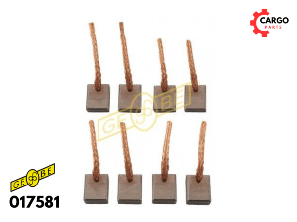 ČETKICE ANLASERA VALEO VW GOLF VI START-STOP / 7.0X11.0X12.5