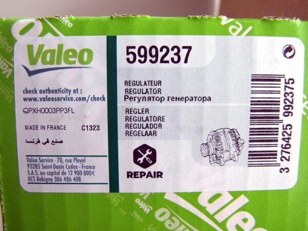 REGLER VALEO AUDI A4 A5 A6 Q5 2.0 TDI 2012 - 2018 599237 599191 - Image 6