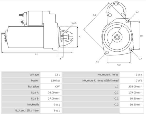 ANLASER 1.4kw LDW LOMBARDINI LDW702 LDW1003 LDW1404 - Image 2