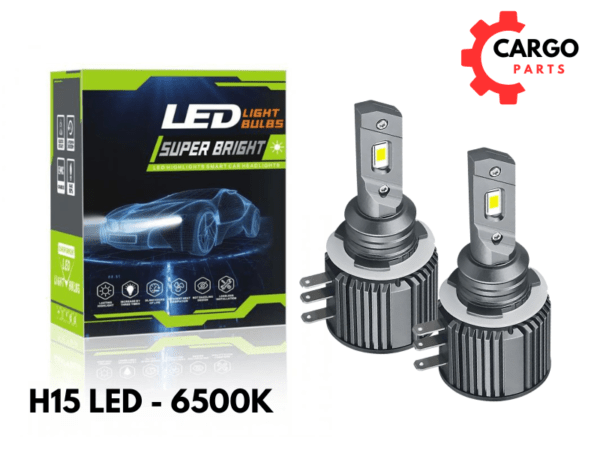 SET H15 LED SIJALICA - 6500K - CANBUS - VW GOLF VI VII PASSAT B7 B8