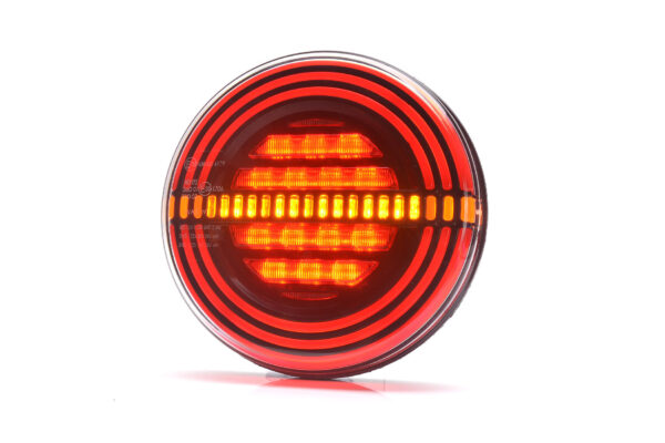 STOP SVJETLO UNIVERZALNO OKRUGLO FULL LED 12/24V KABAL 2m ADR - Image 2