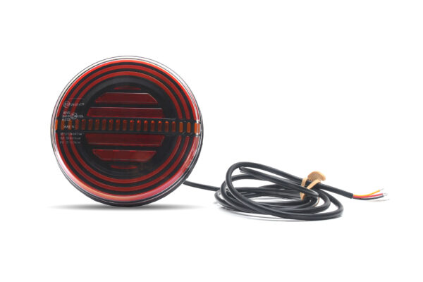 STOP SVJETLO UNIVERZALNO OKRUGLO FULL LED 12/24V KABAL 2m ADR - Image 3
