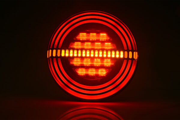 STOP SVJETLO UNIVERZALNO OKRUGLO FULL LED 12/24V KABAL 2m ADR - Image 7