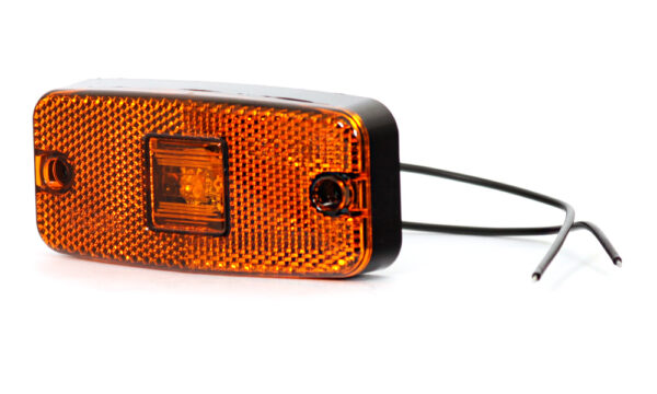 LAMPA LED 12-24V BOČNA PRAVOUGAONA ŽUTA GABARIT 111X50.5 - Image 2