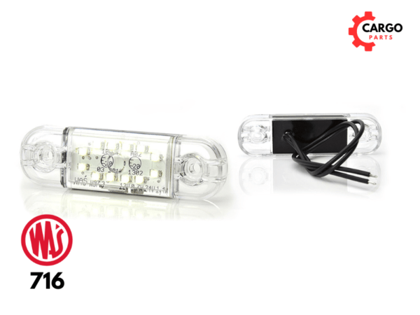 GABARITNA LAMPA LED SLIM BIJELA 83.8X24.2 / 12 DIODA