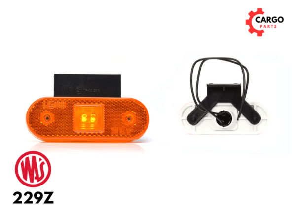 GABARITNA LAMPA LED 12-24V ŽUTA SA NOSAČEM