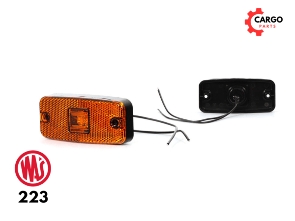 LAMPA LED 12-24V BOČNA PRAVOUGAONA ŽUTA GABARIT 111X50.5