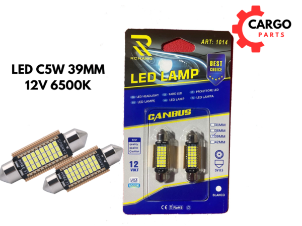 SET LED SIJALICA C5W 39mm - UNUTRASNJOST TABLICE - CANBUS