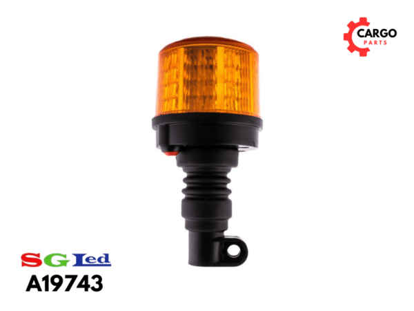 ROTACIONA LAMPA LED 12-24V ŽUTA - STUBNA / ROTACIJA