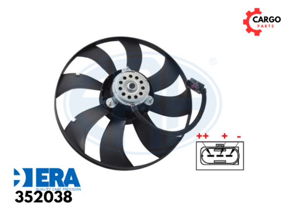 VENTILATOR HLADNJAKA SEAT IBIZA / SKODA / VW POLO 1.4 TDI 03-09