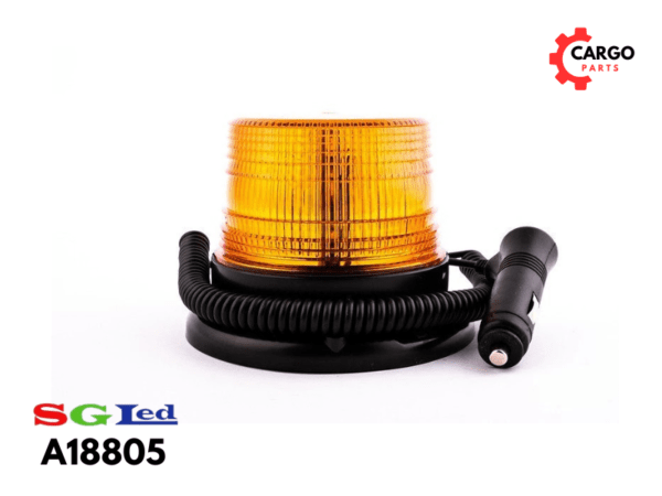 ROTACIONO SVJETLO LED 12/24V ŽUTA SA KABLOM / ROTACIJA