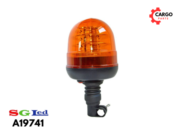 ROTACIONO SVJETLO LED 12/24V ZUTO STUBNO / ROTACIJA