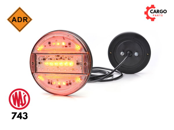 STOP SVJETLO FI 140 LED 12/24V BIJELO (PROVIDNO) ADR