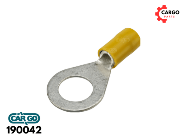 PAPUČICA / STOPICA OKRUGLA M10X6mm2 SA IZOLACIJOM ZUTA